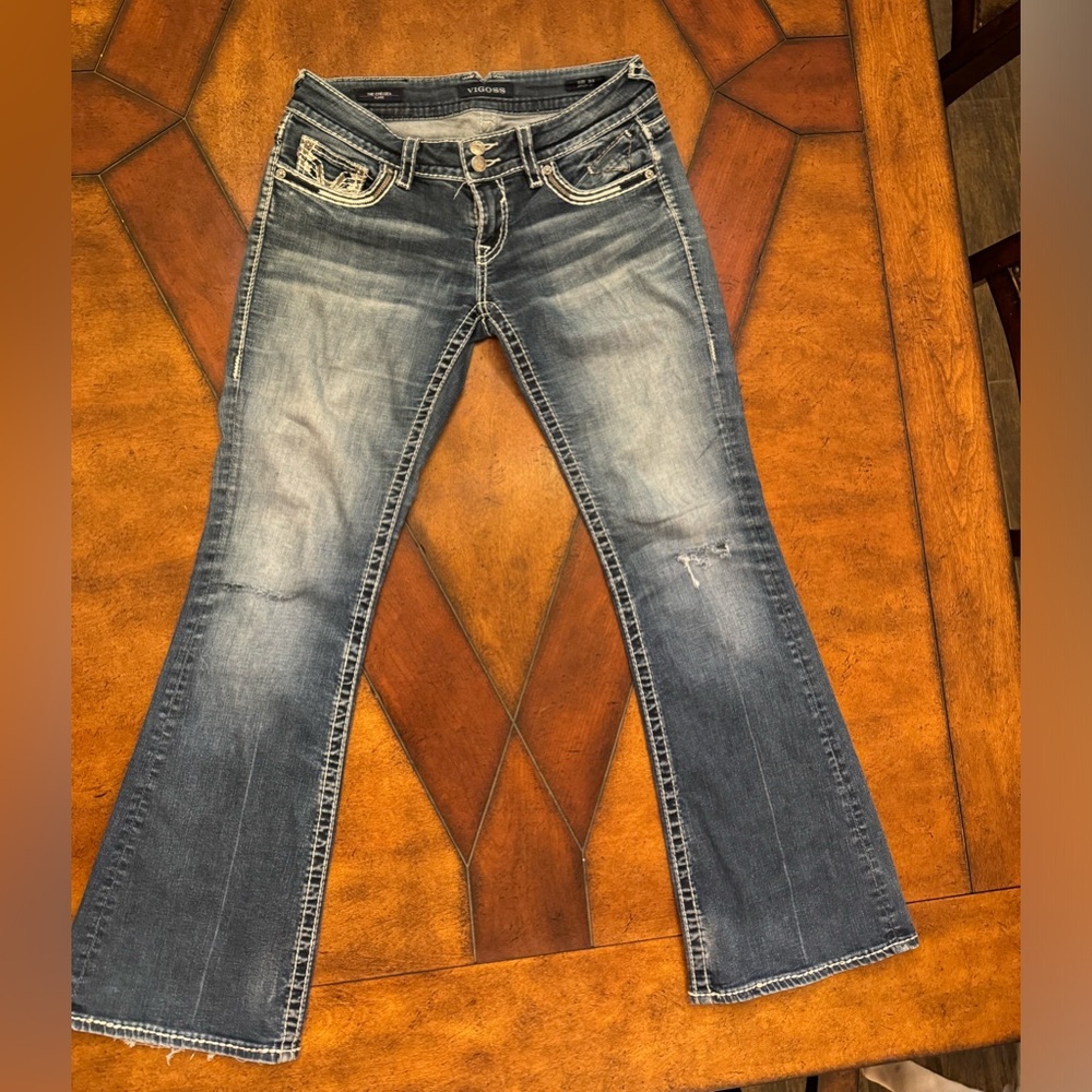 Vigoss The Chelsea Flair Jeans Size 5/6 Length 31